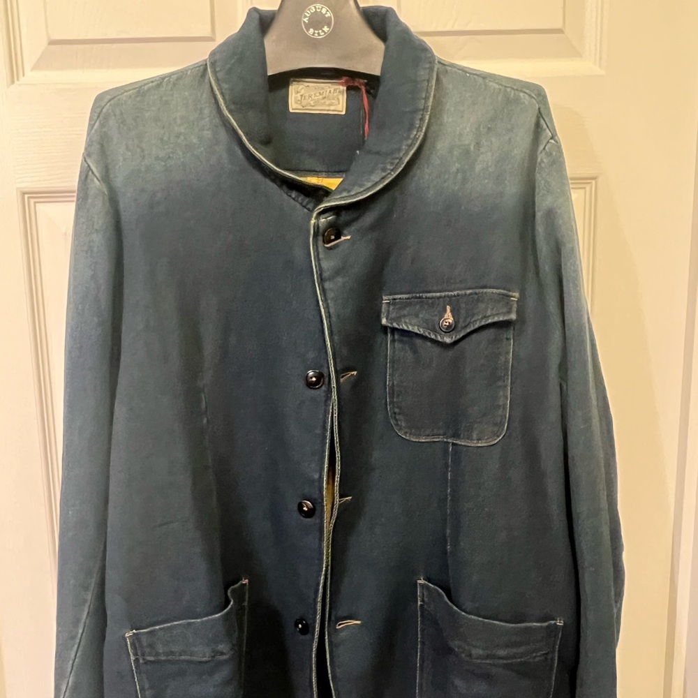 Jeremiah American Legacy soft jean jacket size XL blue